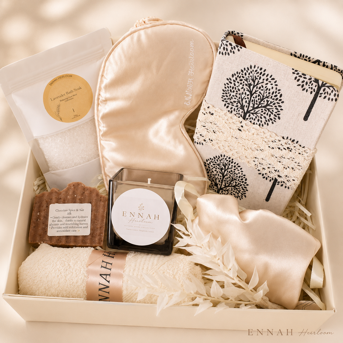 Quiet Evening Luxury Self-Care Gift Box for Her