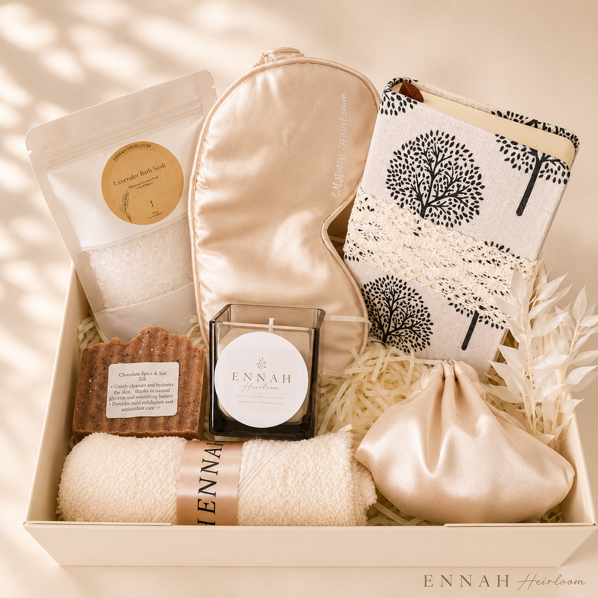 Quiet Evening Luxury Self-Care Gift Box for Her