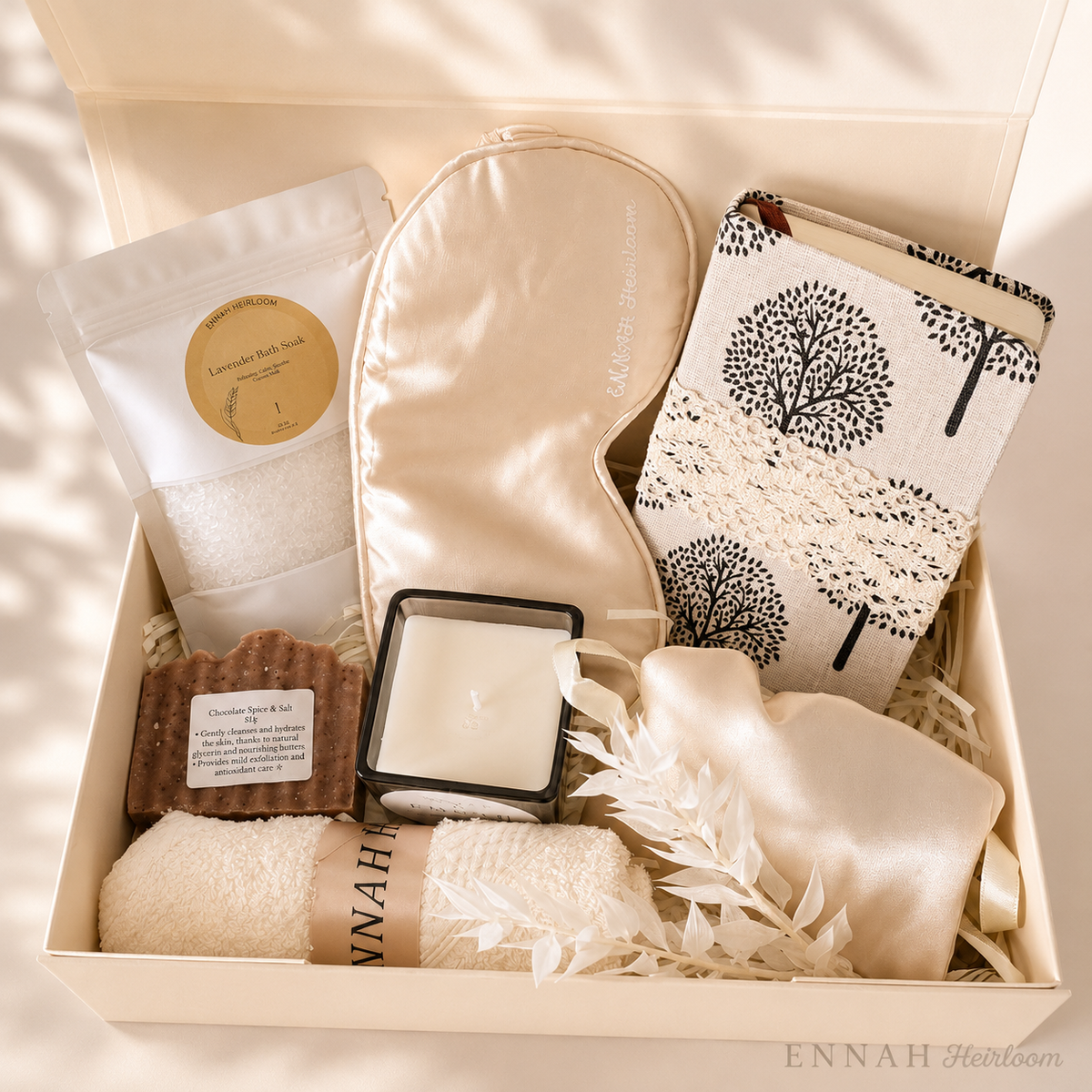 Quiet Evening Luxury Self-Care Gift Box for Her