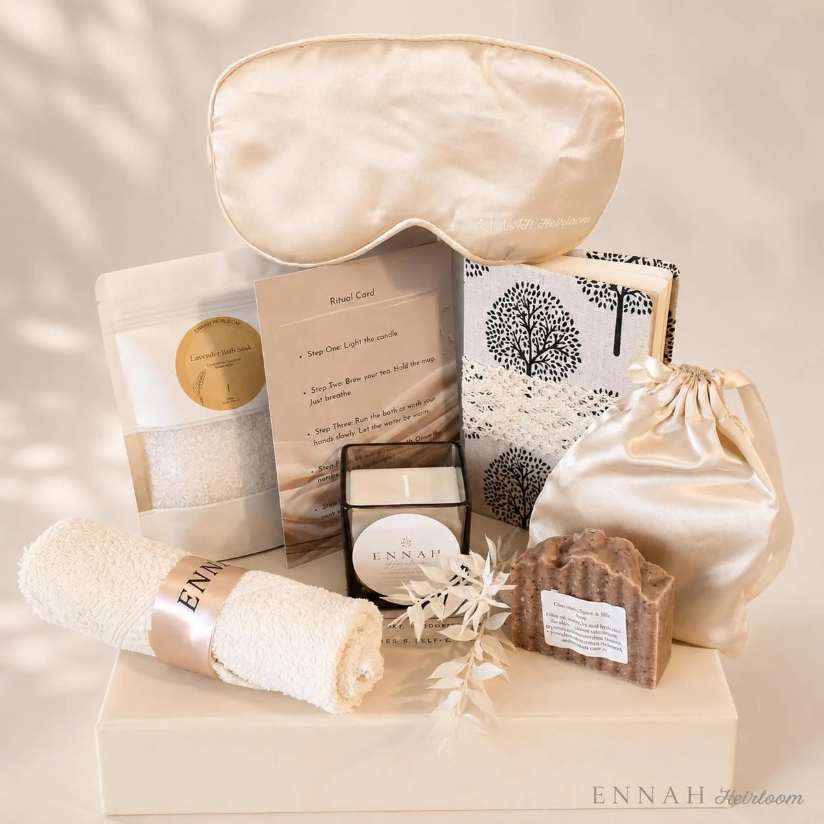 Quiet Evening Luxury Self-Care Gift Box for Her