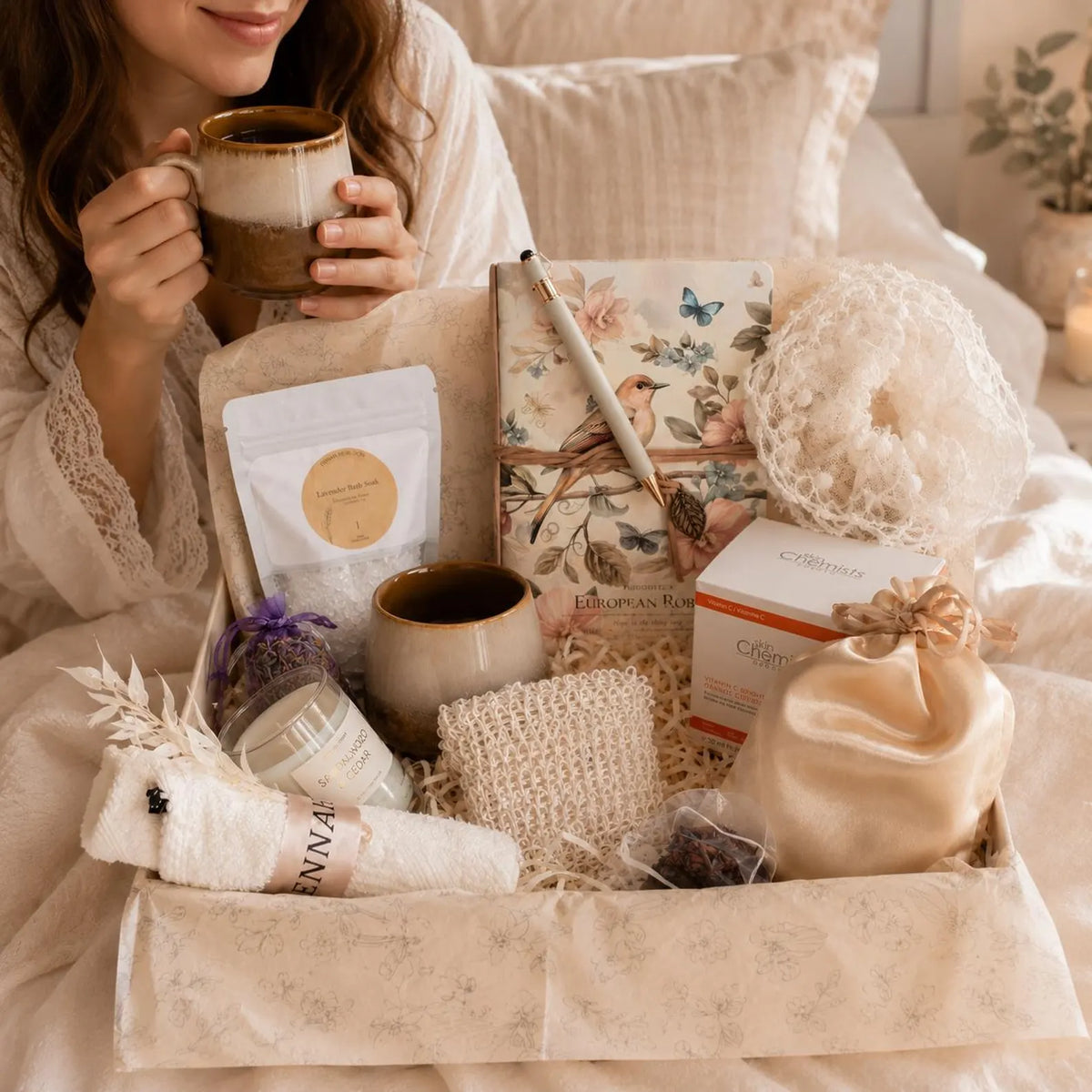 A New Chapter Birthday Gift Box – Luxury Self-Care Gift for Her