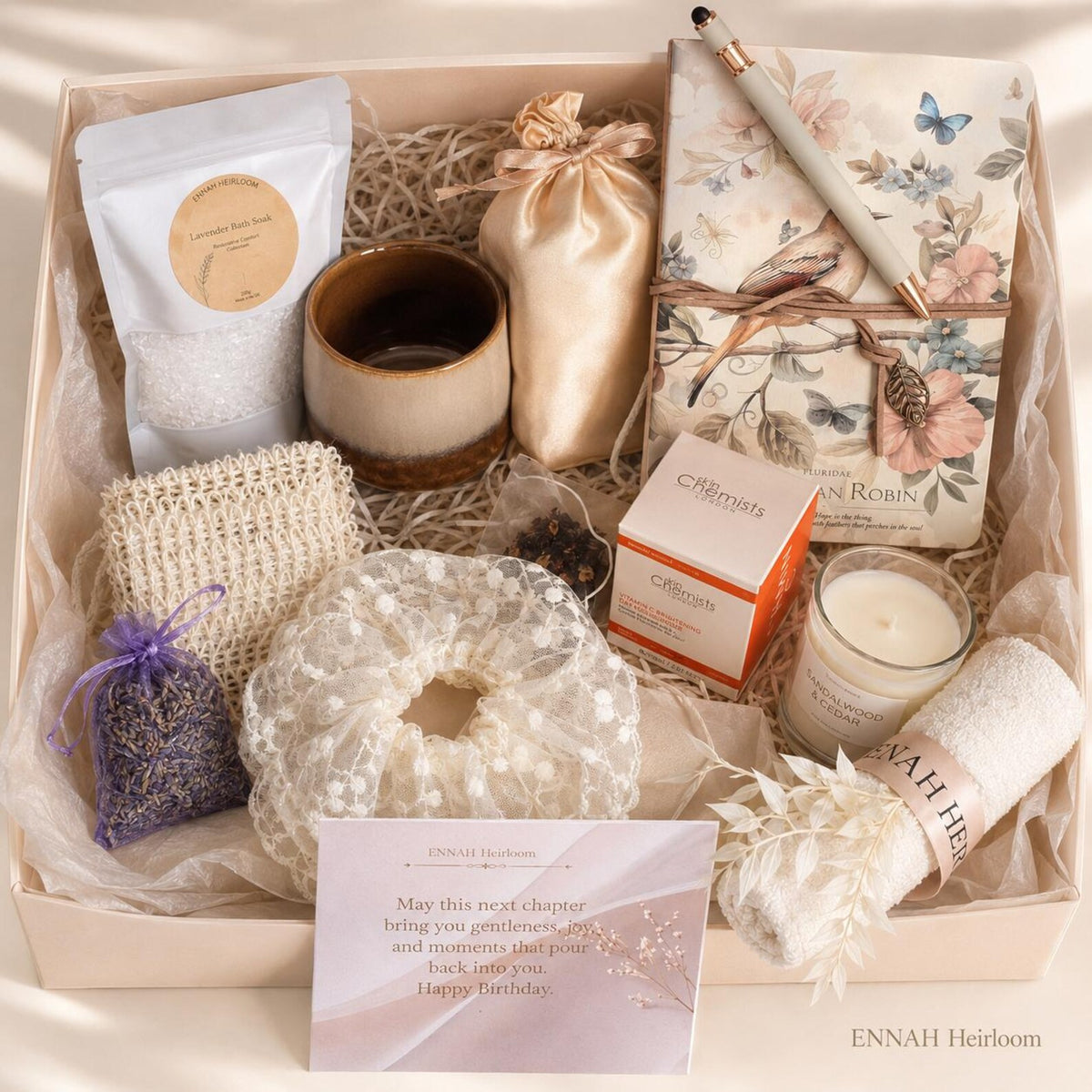 A New Chapter Birthday Gift Box – Luxury Self-Care Gift for Her