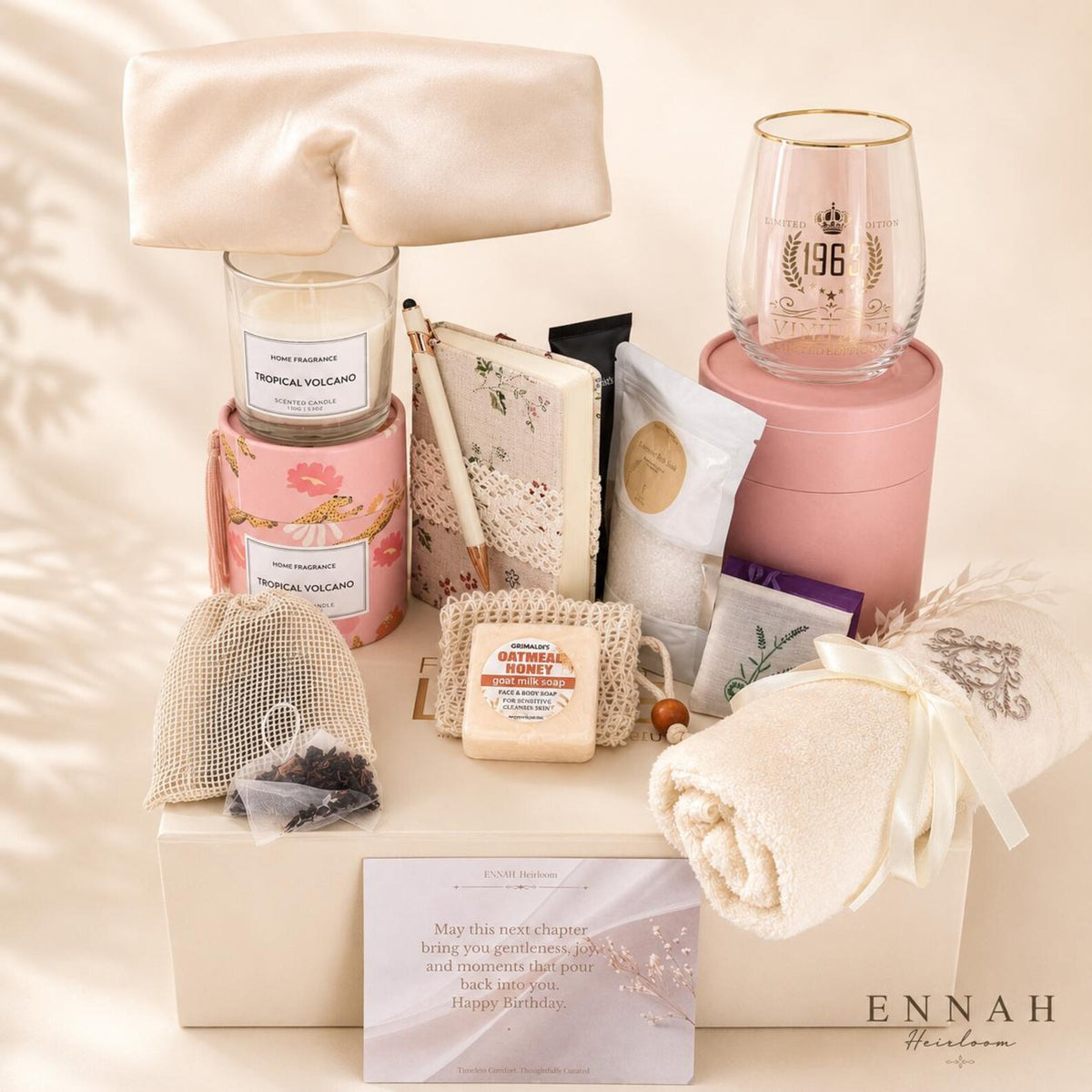 1963 Vintage Edition Birthday Gift Box – Luxury Pamper Gift for Her