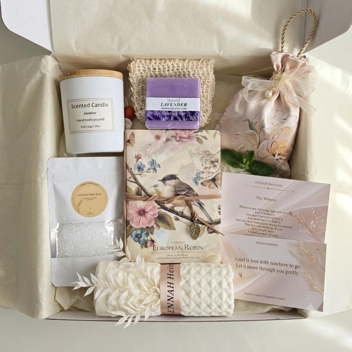 Soft Landing Luxury Grief Gift Box-Bereavement Gift for Her