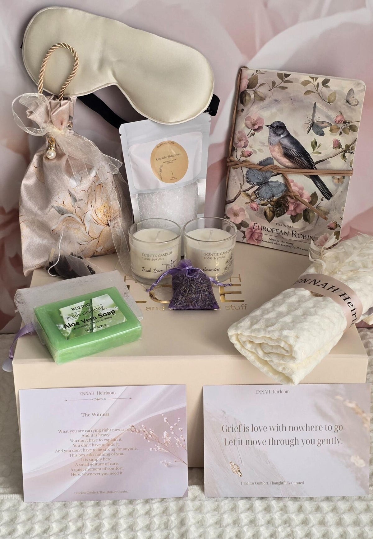 The Witness Sympathy Gift Box- Bereavement Care Package for Her