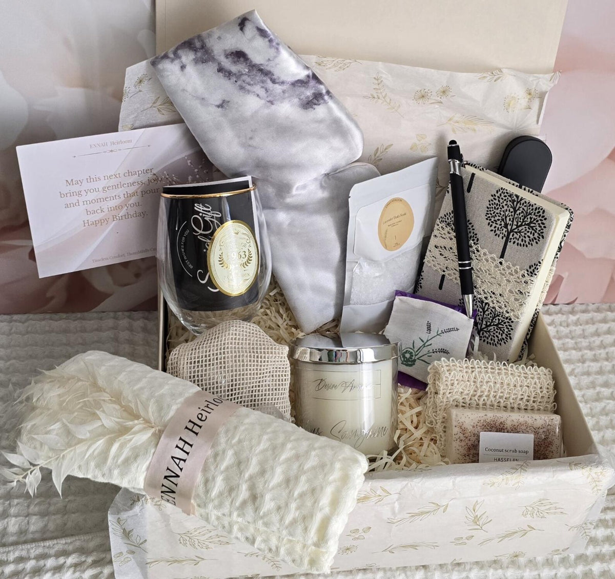 A New Chapter – 1963 Luxury 63rd Birthday Gift Box for Her