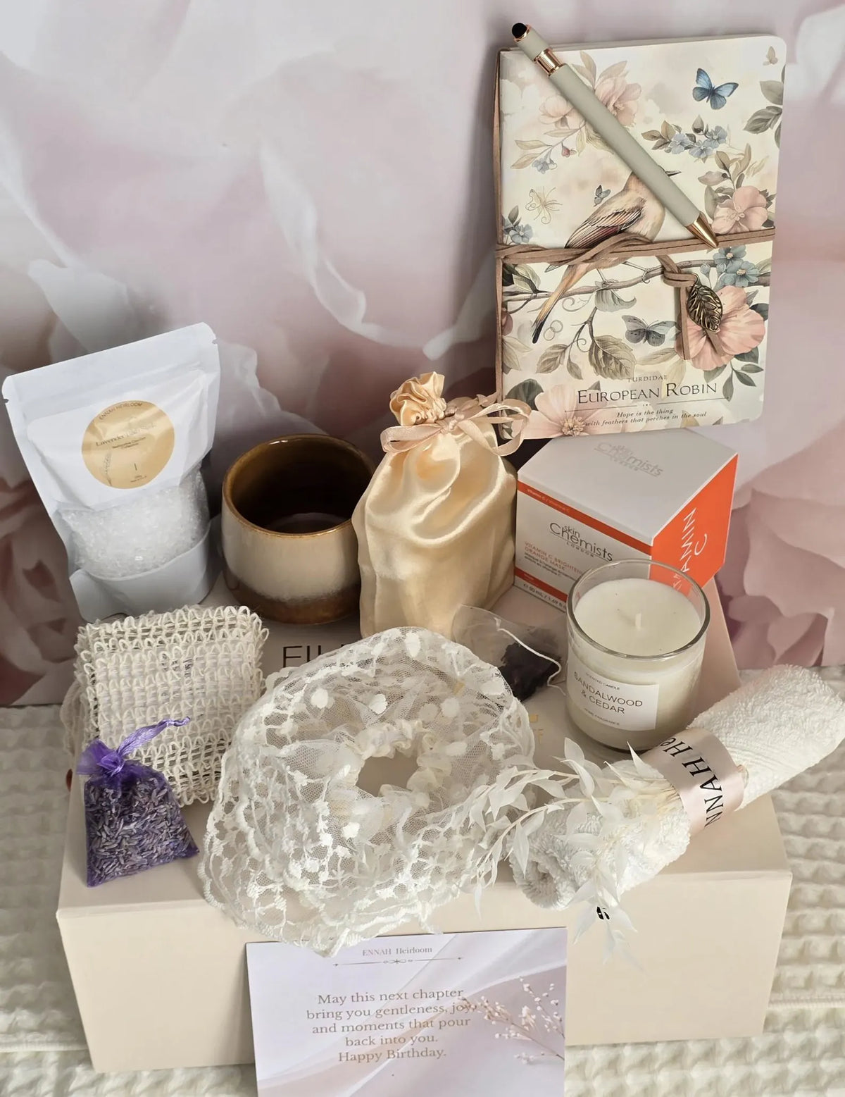 A New Chapter Birthday Gift Box – Luxury Self-Care Gift for Her