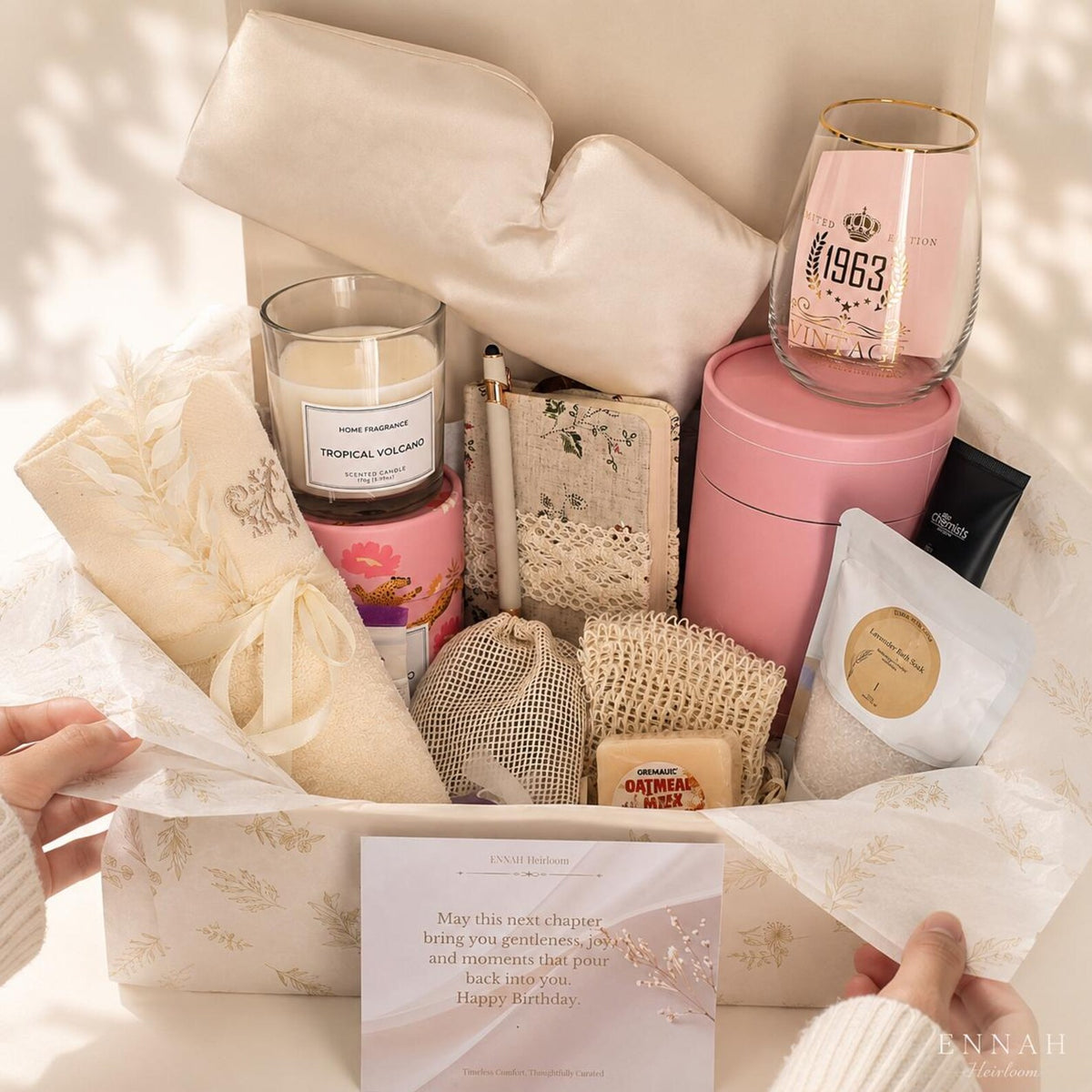 1963 Vintage Edition Birthday Gift Box – Luxury Pamper Gift for Her