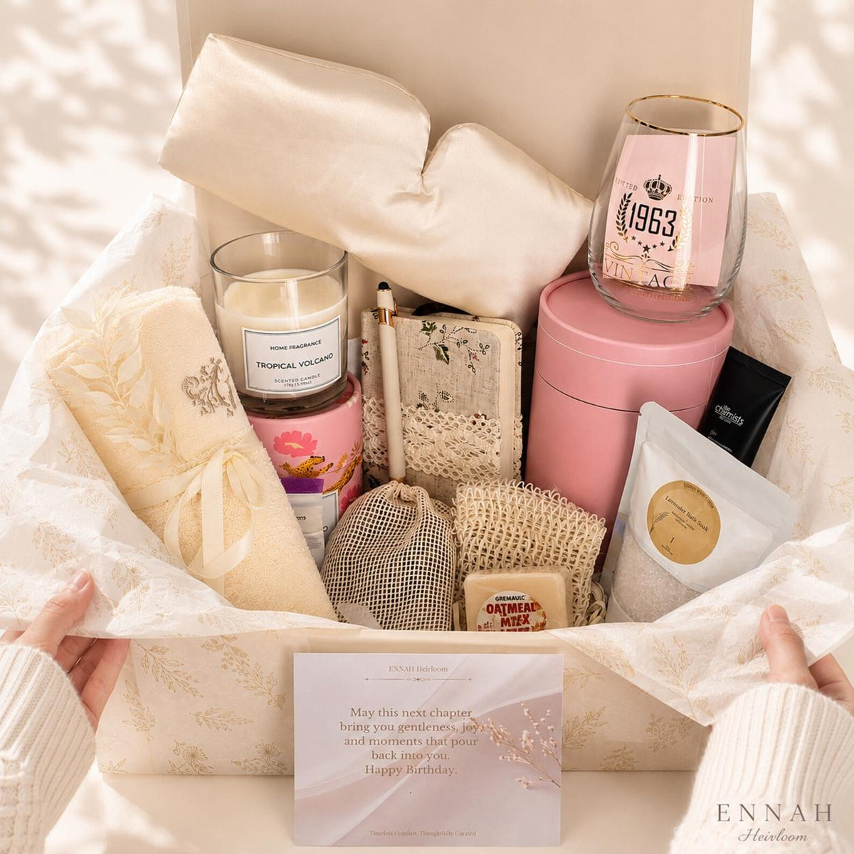 1963 Vintage Edition Birthday Gift Box – Luxury Pamper Gift for Her