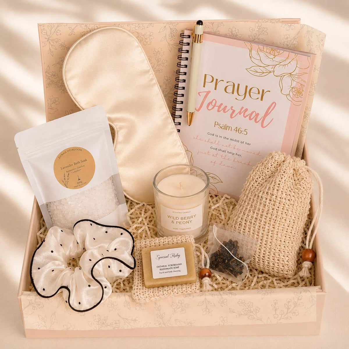Faith & Comfort Christian Prayer Gift Box – Self-Care Gift for Her
