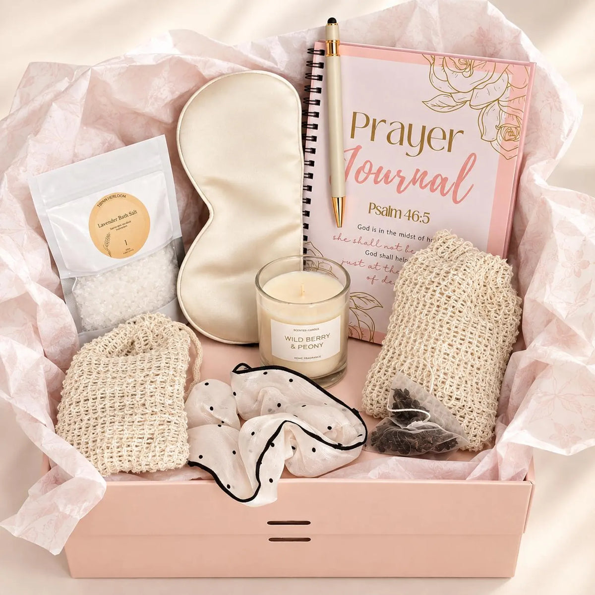 Faith & Comfort Christian Prayer Gift Box – Self-Care Gift for Her