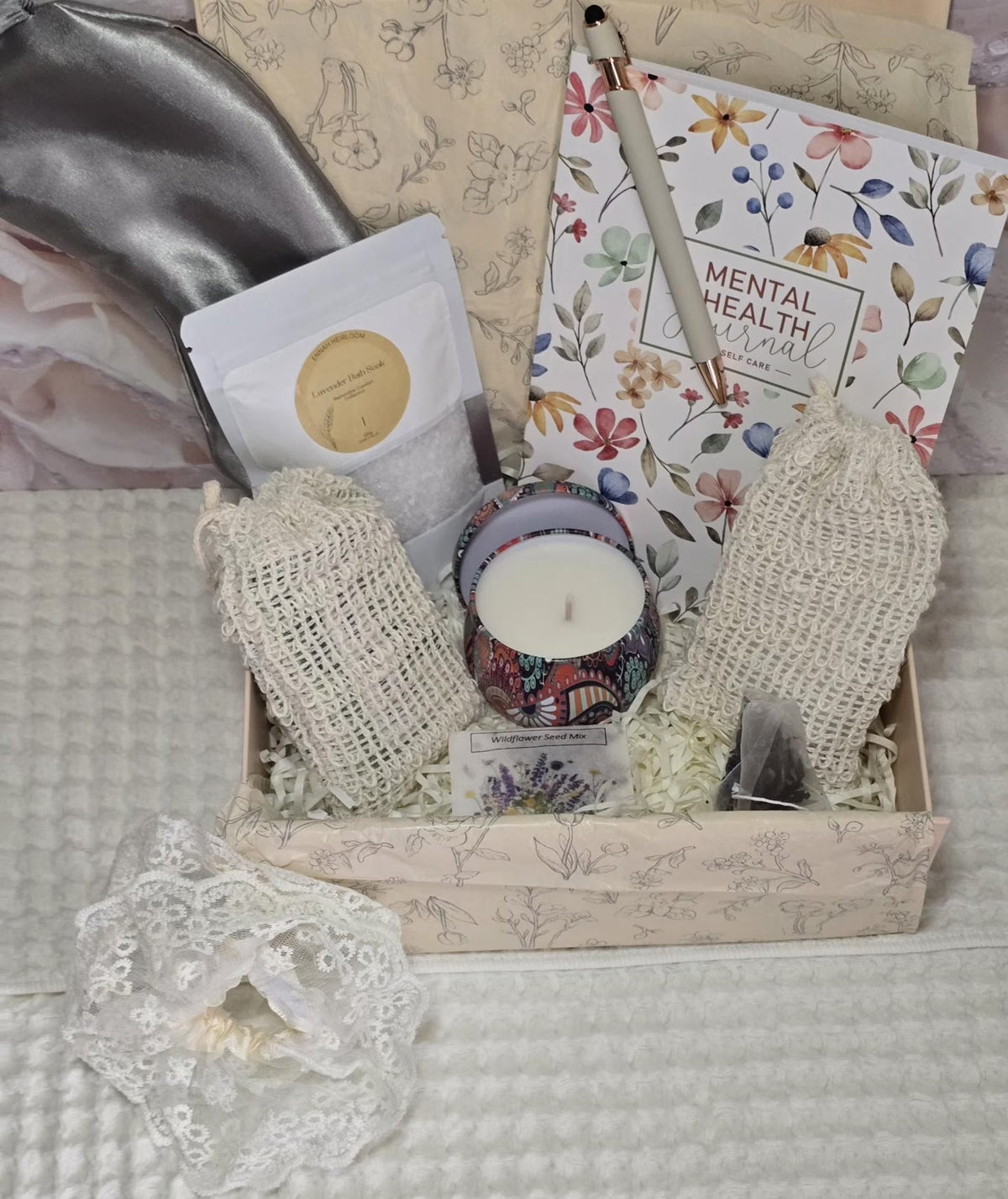 Mindful Moments Thinking of You Gift Box – Mental Wellness Gift for Her