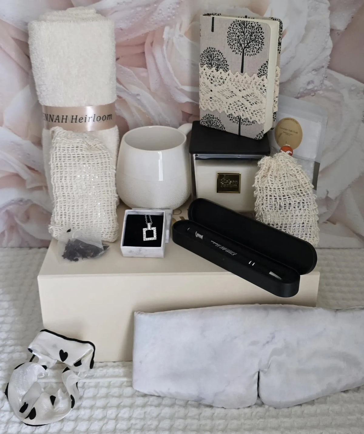 Quiet Elegance Thinking of You Gift Box – Necklace & Self-Care Gift for Her