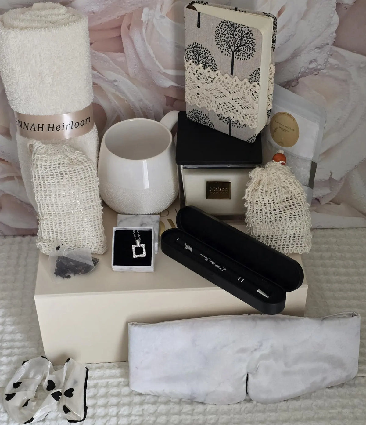 Quiet Elegance Thinking of You Gift Box – Necklace & Self-Care Gift for Her