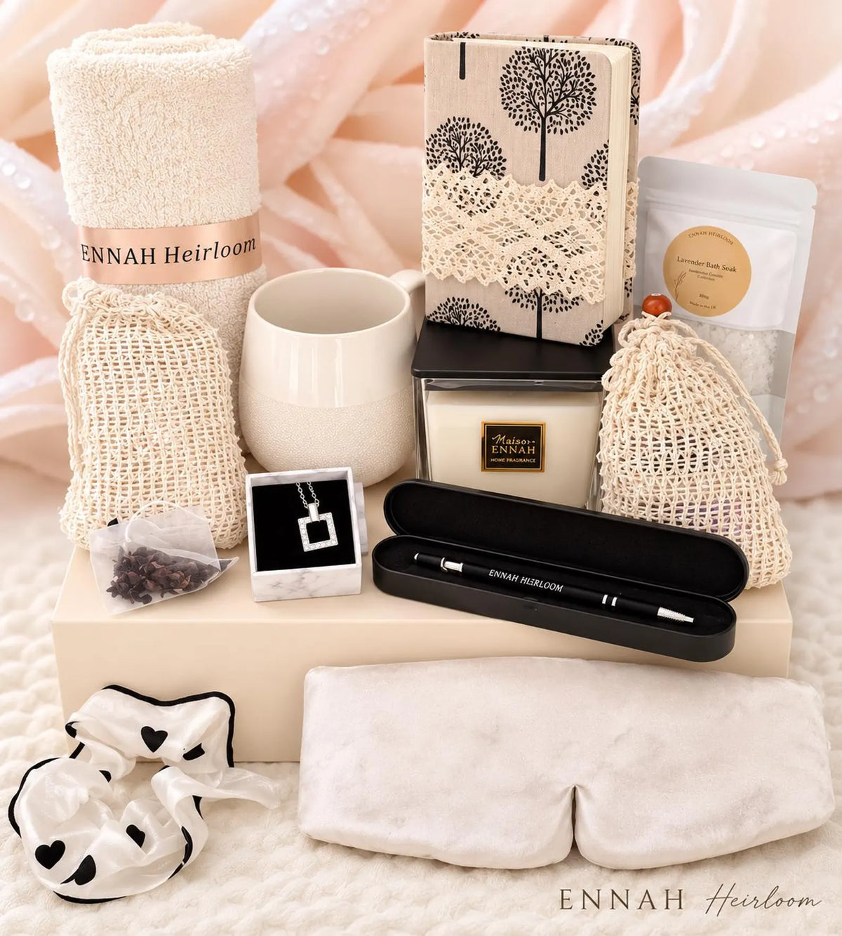 Quiet Elegance Thinking of You Gift Box – Necklace & Self-Care Gift for Her