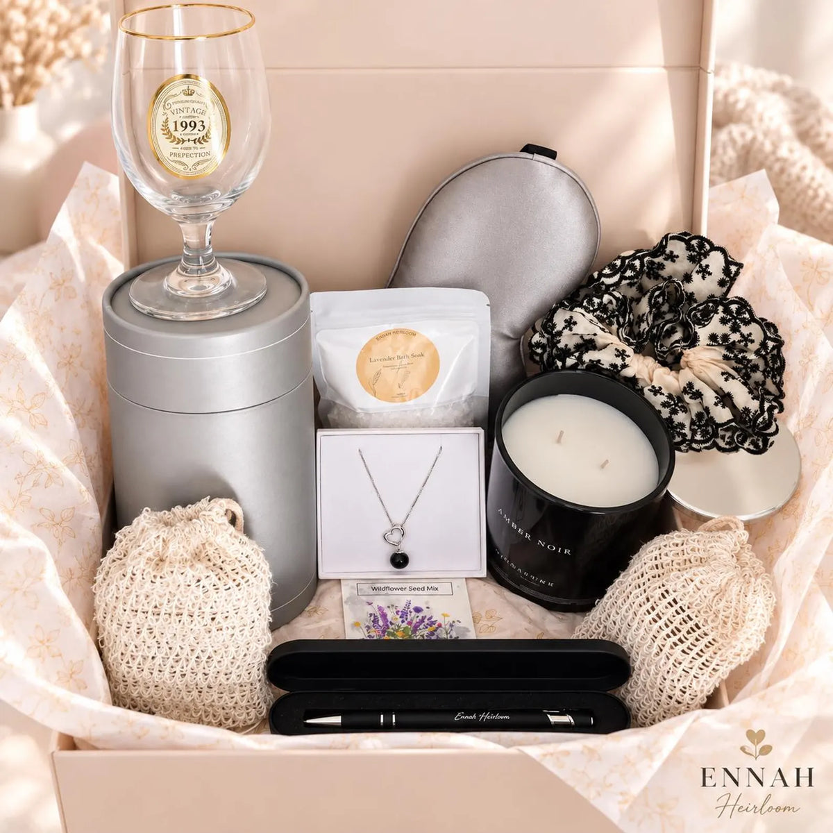 1993 Vintage Edition Birthday Gift Box – Necklace & Self-Care Gift for Her