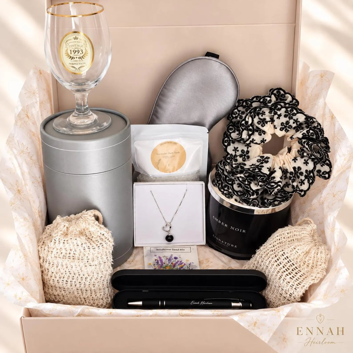 1993 Vintage Edition Birthday Gift Box – Necklace & Self-Care Gift for Her