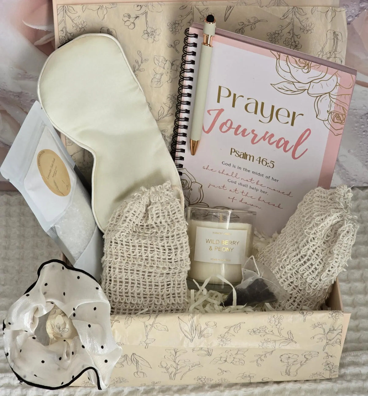 Faith & Comfort Christian Prayer Gift Box – Self-Care Gift for Her