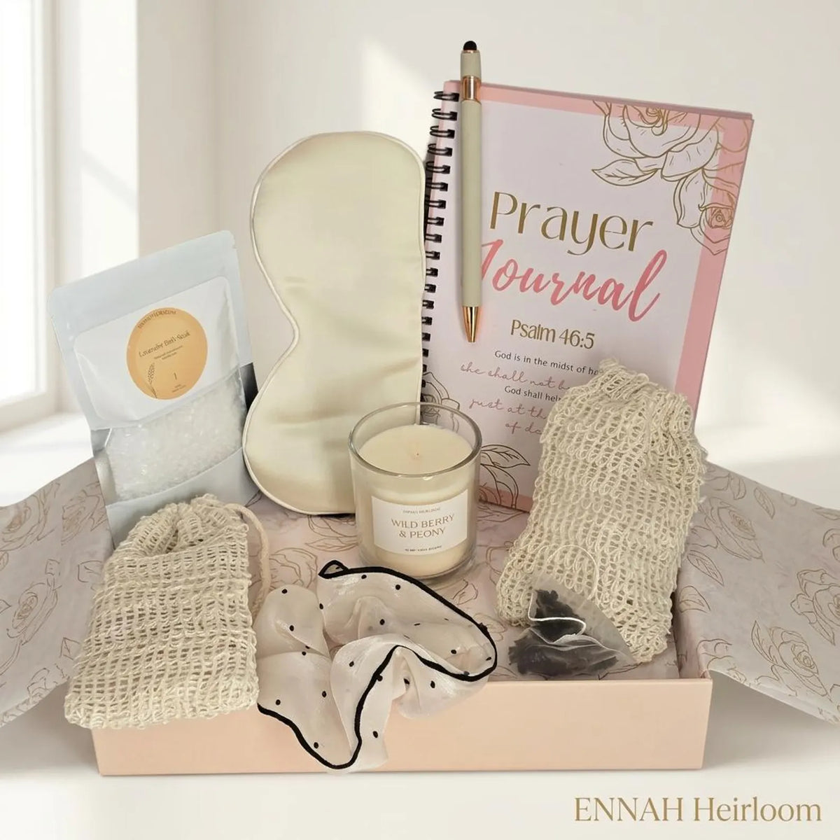 Faith & Comfort Christian Prayer Gift Box – Self-Care Gift for Her