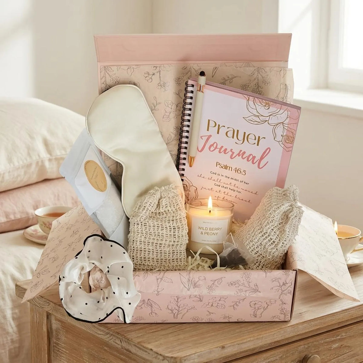Faith & Comfort Christian Prayer Gift Box – Self-Care Gift for Her