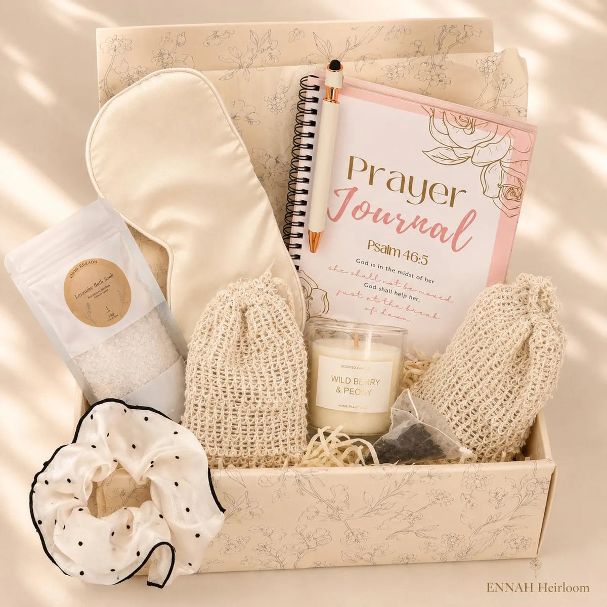 Faith & Comfort Christian Prayer Gift Box – Self-Care Gift for Her