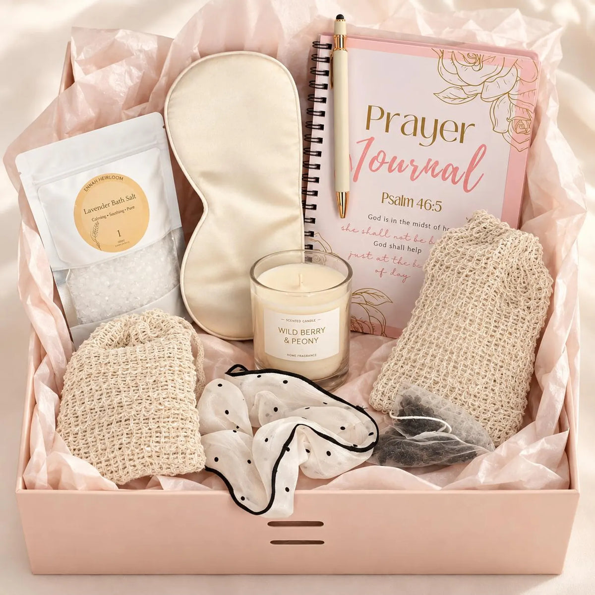 Faith & Comfort Christian Prayer Gift Box – Self-Care Gift for Her