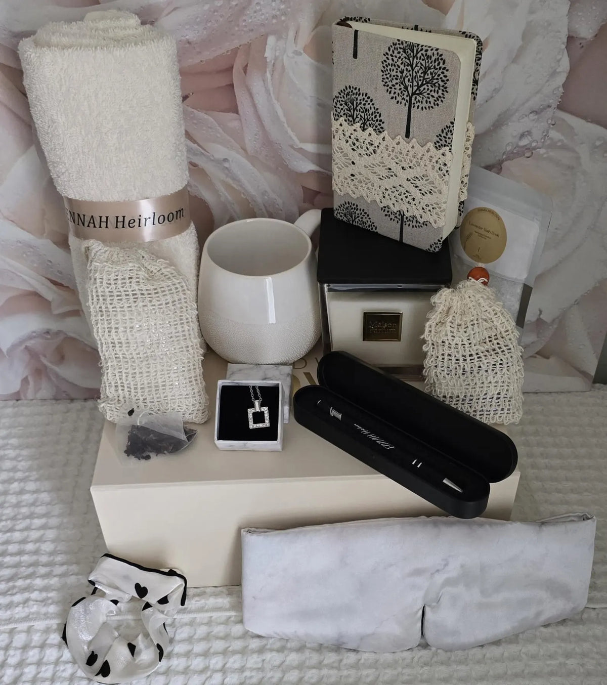 Quiet Elegance Thinking of You Gift Box – Necklace & Self-Care Gift for Her